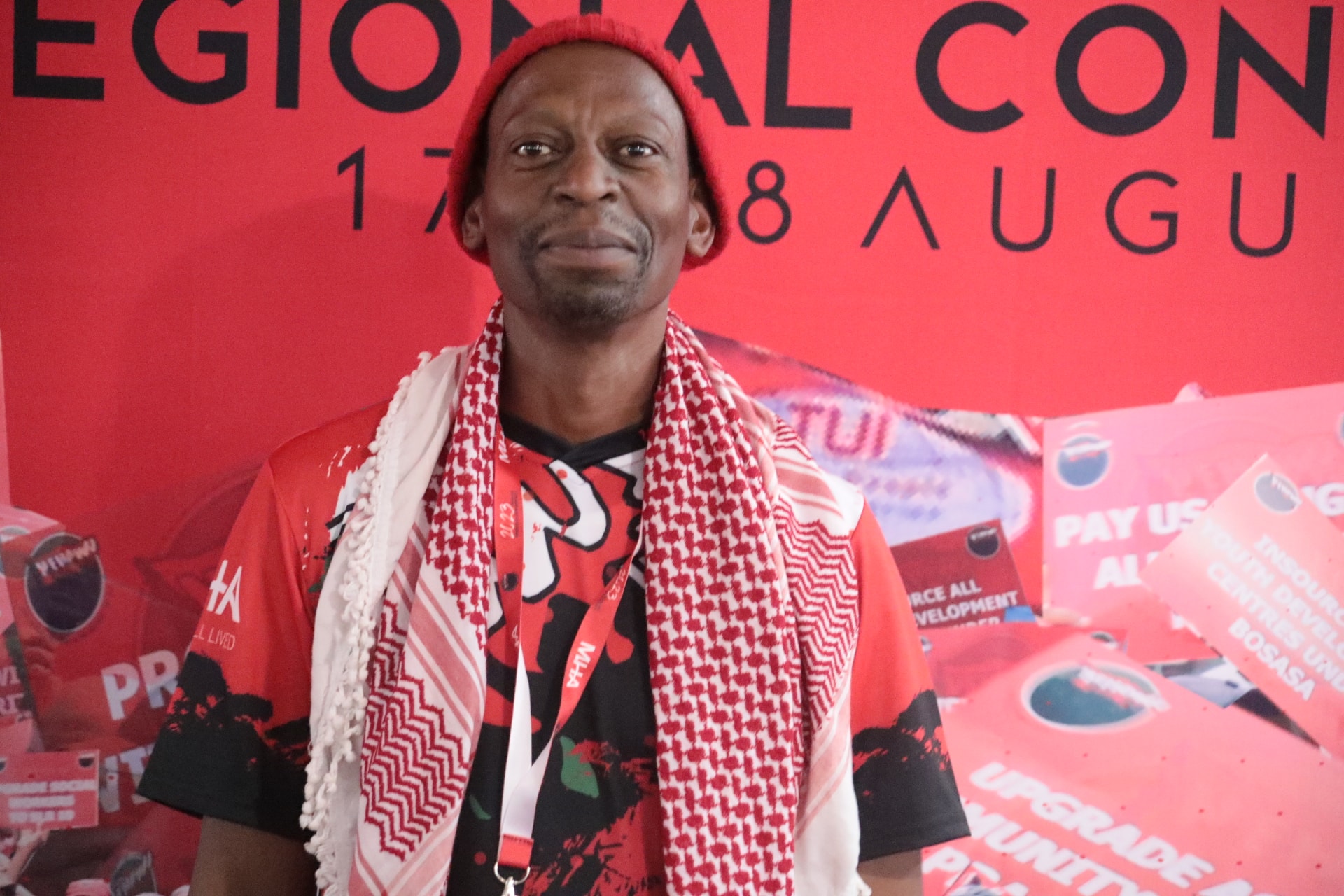 Newly Elected Joe Gqabi Regional Chairperson - Cde Khayalomzi Rhalarhala
